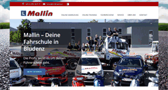 Desktop Screenshot of mallin.at