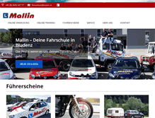 Tablet Screenshot of mallin.at